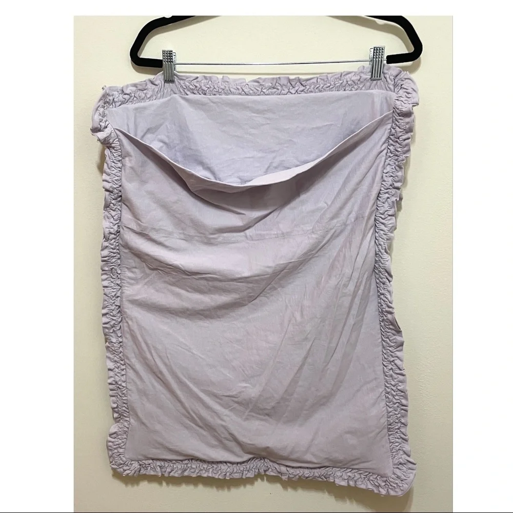 🌺SOLD🌺 Anthropologie Beautiful Lavender Pillow Sham - Picture 5 of 9